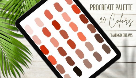Flamingo Dreams Procreate Palette: Your Guide to Natural, Warm Color Harmony