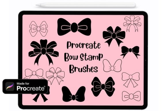 Procreate Bow Brushes: Quick and Elegant Digital Embellishments