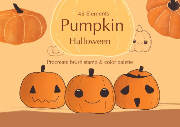Procreate Stamps Brush Pumpkin Halloween: Your Complete Design Toolkit