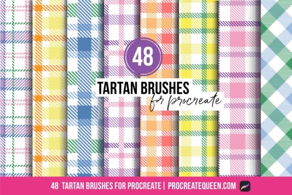 Tartan Brushes for Procreate: Beyond a Simple Pattern