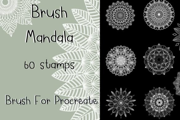 Unlocking Geometric Harmony: Mandala Stamp Brushes for Procreate